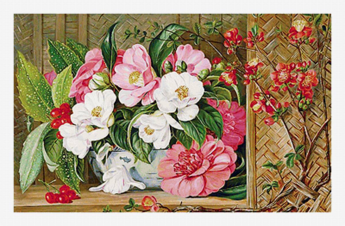 Серия "Букет". - флора, цветы, букет - предпросмотр