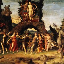 Схема вышивки «Парнас. Андреа Мантенья»