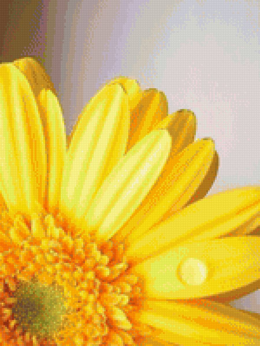 Гербера для подушки_вариант1 - цветы, природа, подушка - предпросмотр