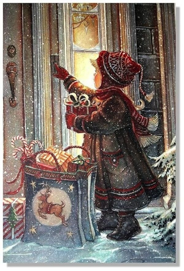 ПОЛУЧИТЕ ПОДАРКИ.Lisi Martin - новый год - оригинал