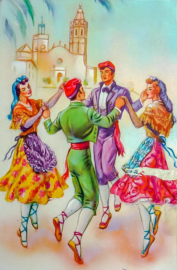 Sardana-Regional Dance. - catalan folklore. - оригинал