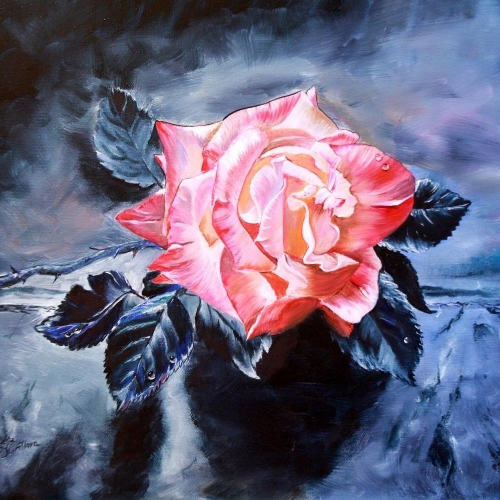 роза - цветы, розы, букет - оригинал