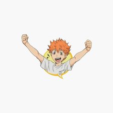 Схема вышивки «Haikyuu!! Hinata»