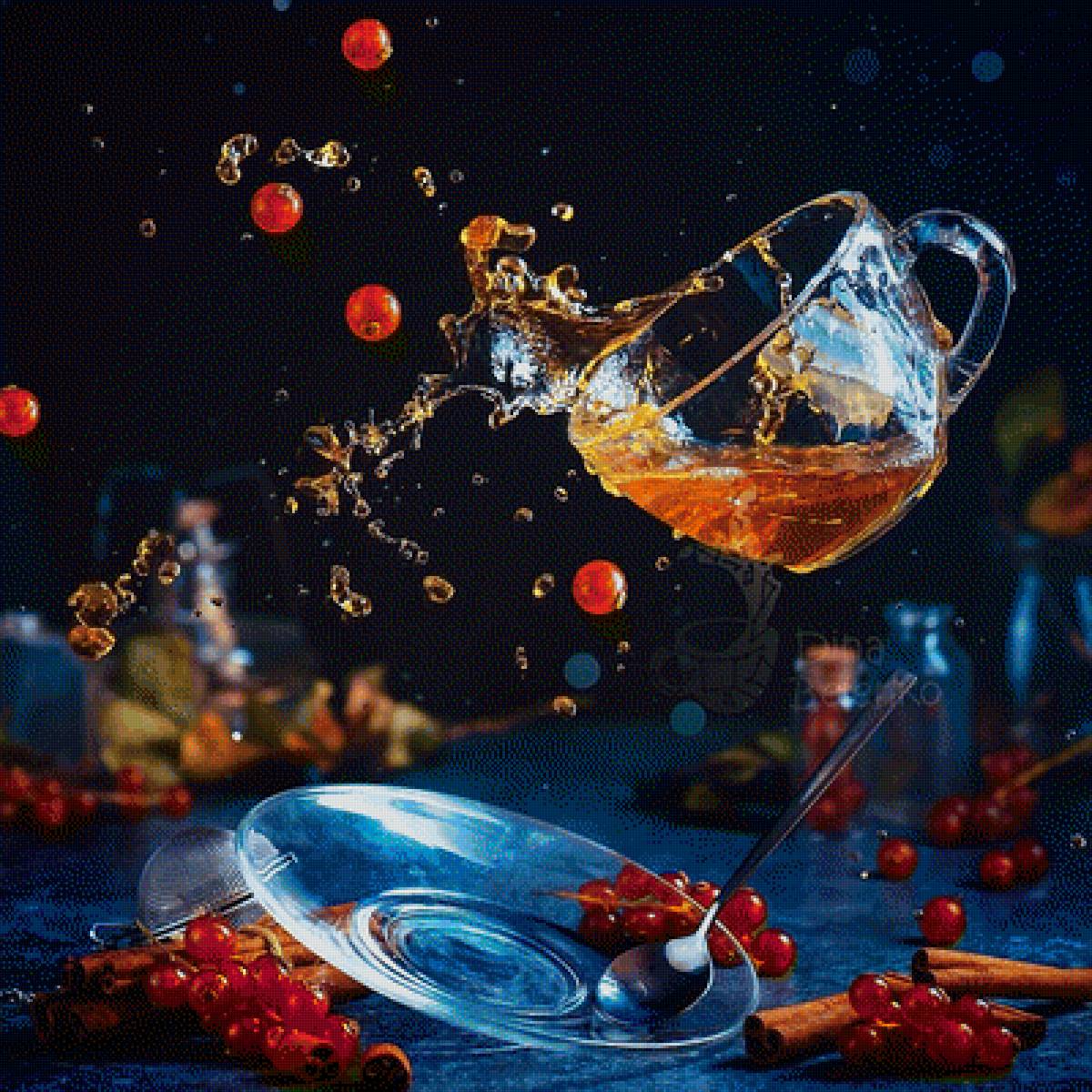 чай с рябиной2 - предпросмотр