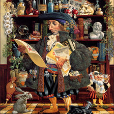 Схема вышивки «ДЖЕЙМС КРИСТЕНСЕН.ДОКТОР»