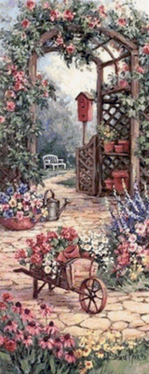 ЦВЕТУЩИЙ САД - интерьер, помещения - предпросмотр