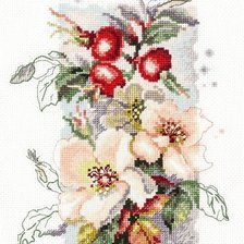 Схема вышивки «шиповник»