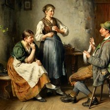 Схема вышивки «беседа»