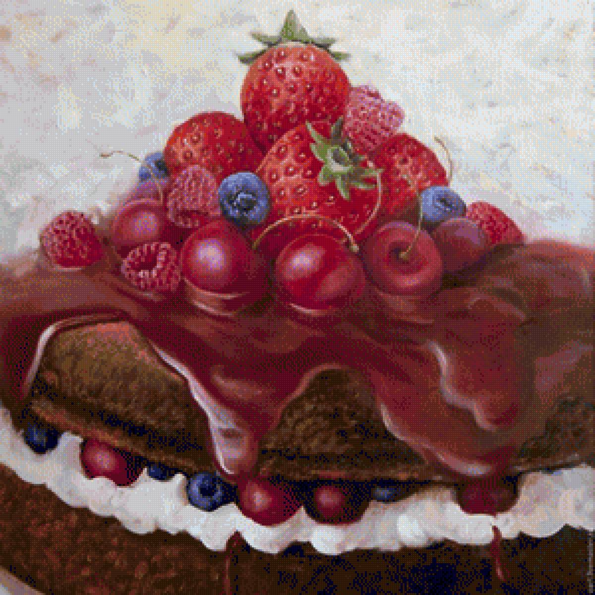 ЯГОДНЫЙ ТОРТ - торты-пирожные - предпросмотр