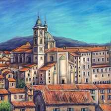 Схема вышивки «Urbino.»