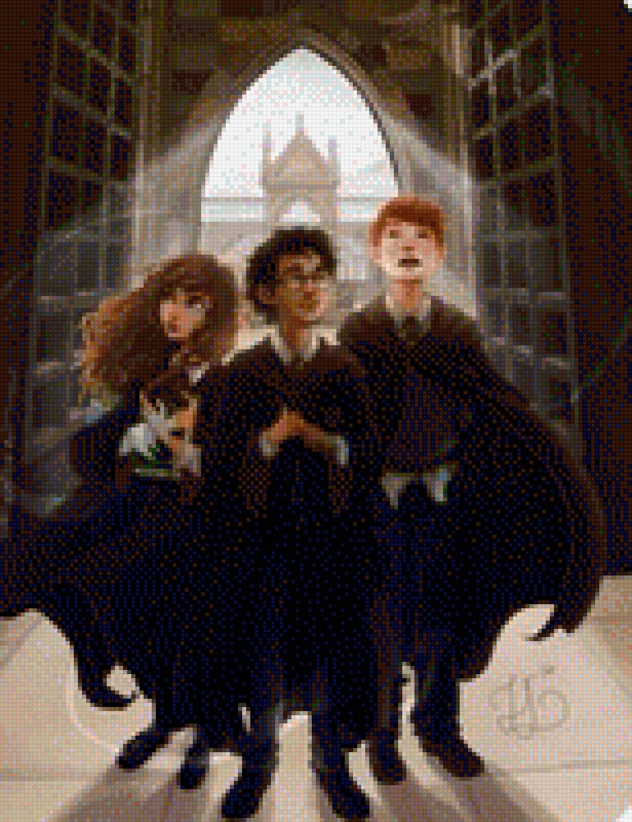 Хогвартс. Трио. - трио, хогвартс, поттер - предпросмотр