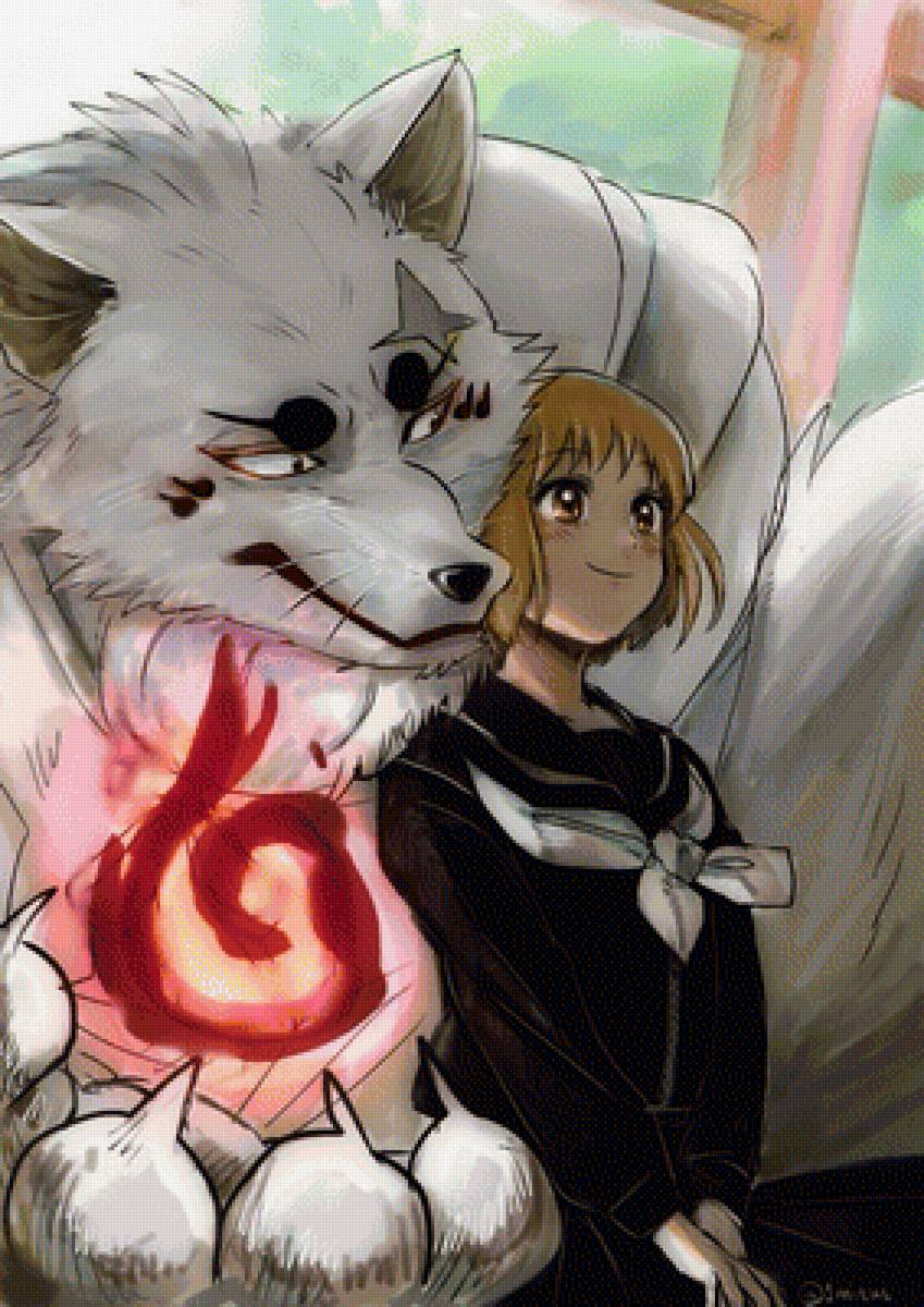 Серебряный лис - аниме - предпросмотр