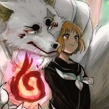 Серебряный лис