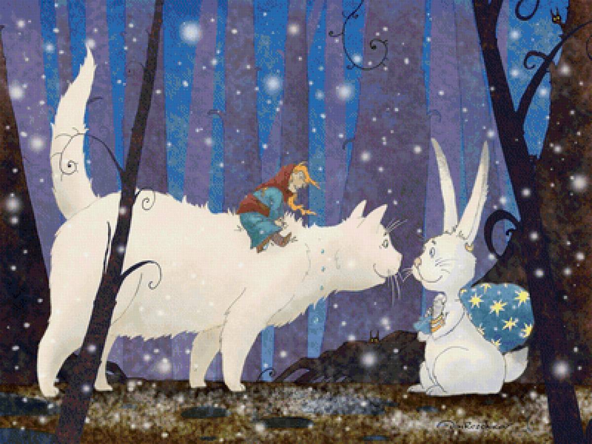 Сказка - иллюстрация, сказка - предпросмотр