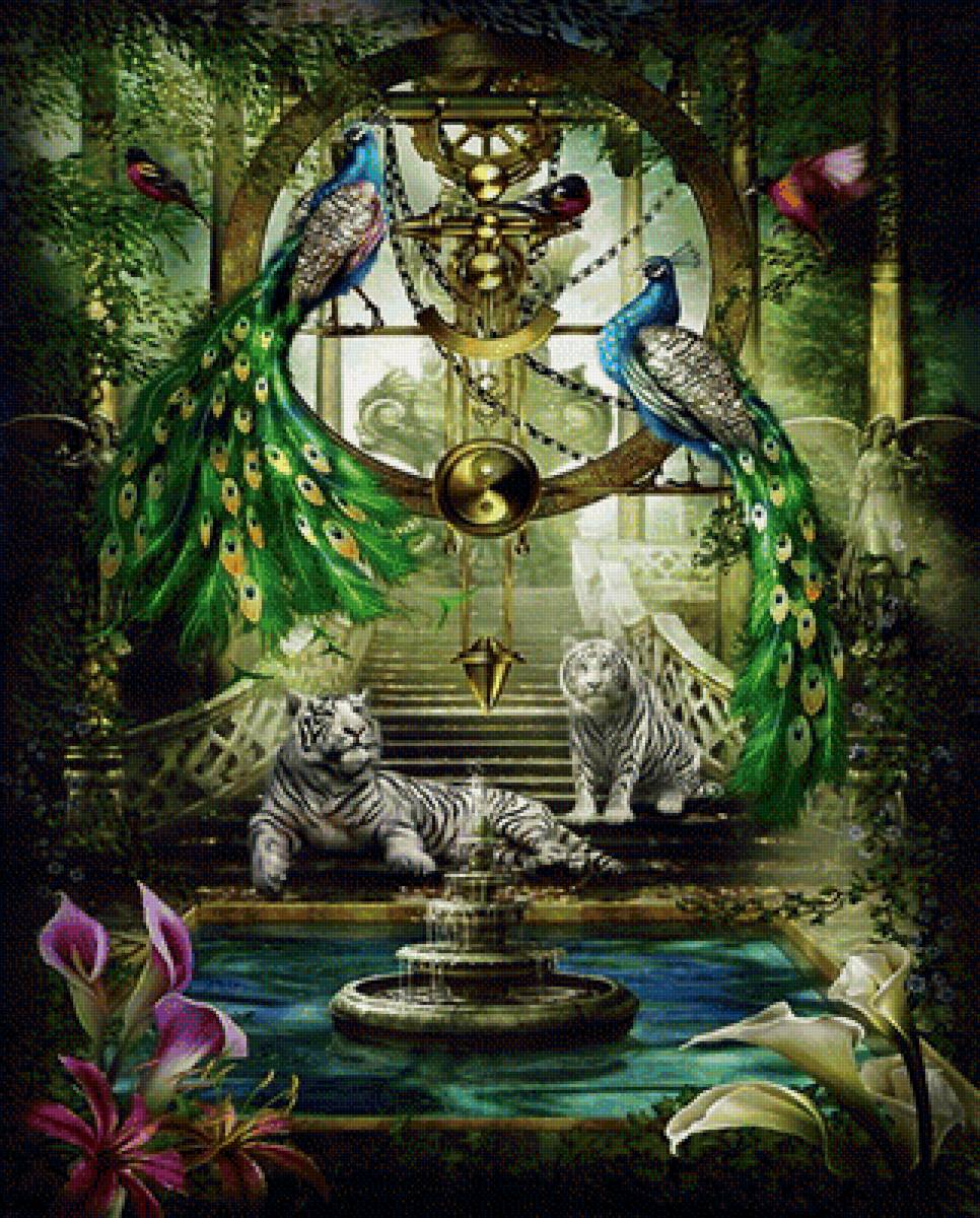 павлины,тигры - тигры, павлины - предпросмотр