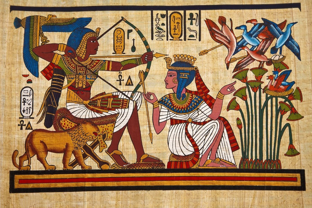 Древний Египет - профиль, египет, боги, древний - оригинал