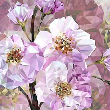 Схема вышивки «цветы»