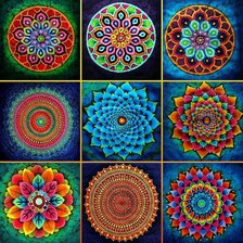 Схема вышивки «MANDALAS»
