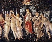 Схема вышивки «Весна Ботичелли»