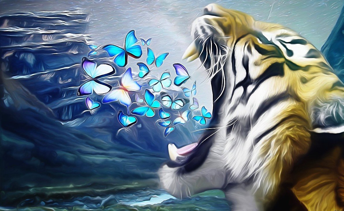 тигр - мир животных - оригинал