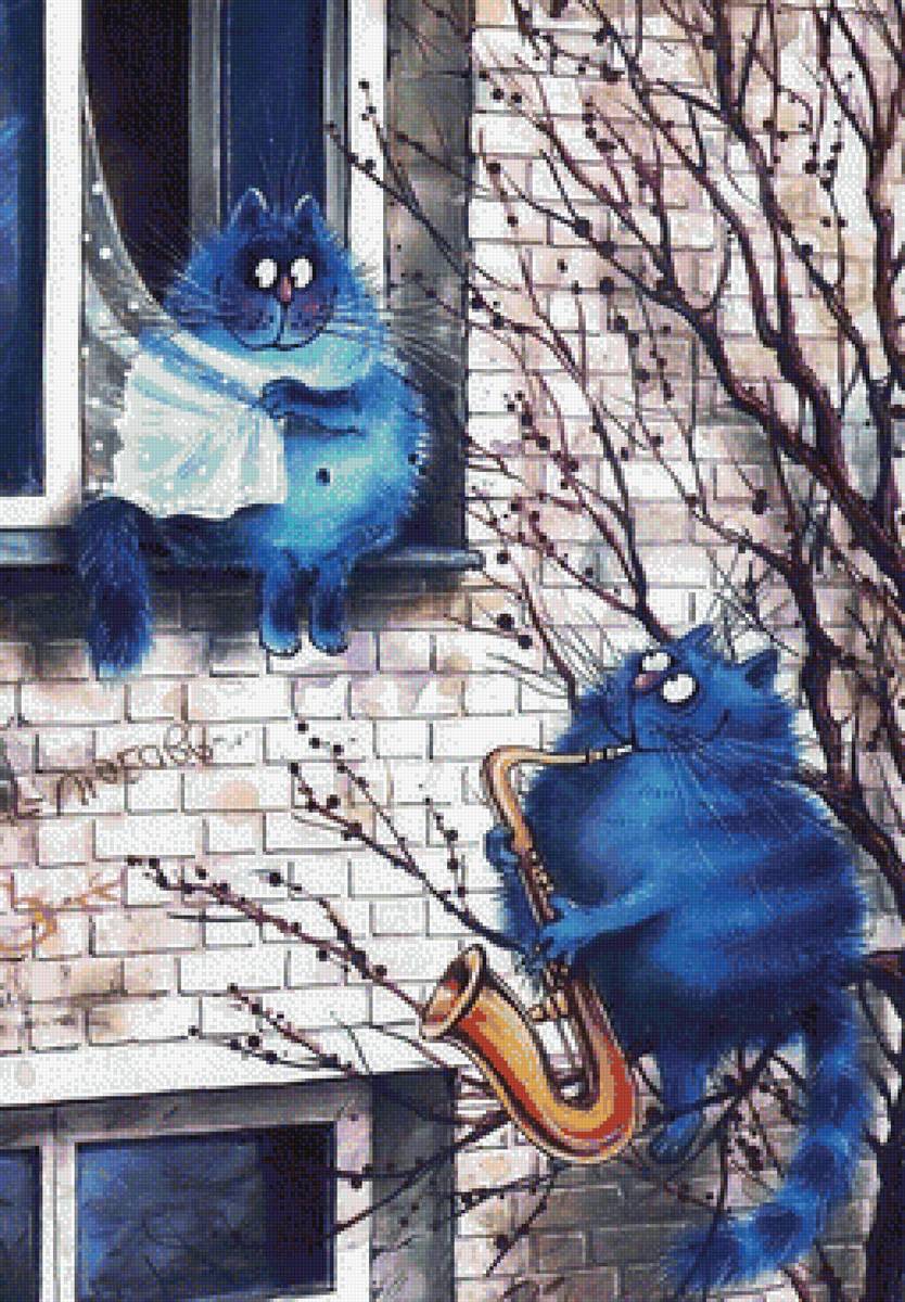 мелодия любви - коты, любовь, музыка - предпросмотр