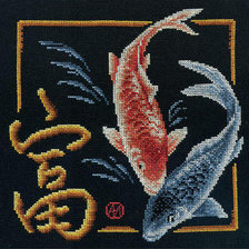 Схема вышивки «иероглиф Богатство»