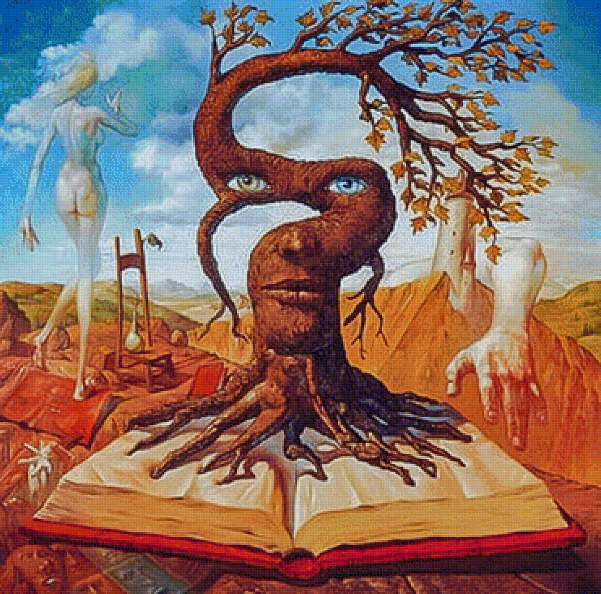 Autumn’s Story. - josé roosevelt painter.surrealistic. - предпросмотр