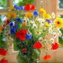 Схема вышивки «Маки натюрморт 2»