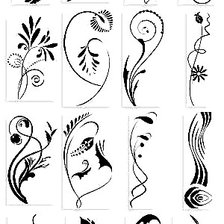 Схема вышивки «На джинсы»