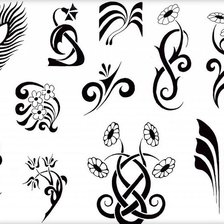 Схема вышивки «Узоры 4»