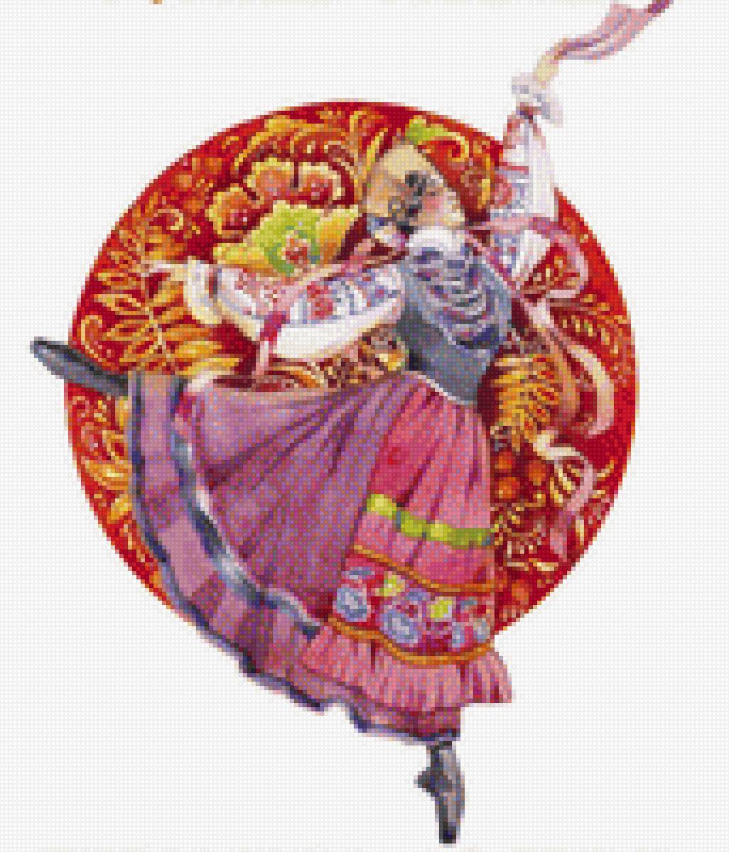 Русские ремесла. Липецкая роспись. - узор, ремесла, девушка, цветы - предпросмотр