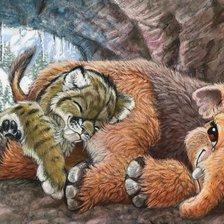 Схема вышивки «друзья»