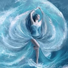 Агидель - богиня воды.
