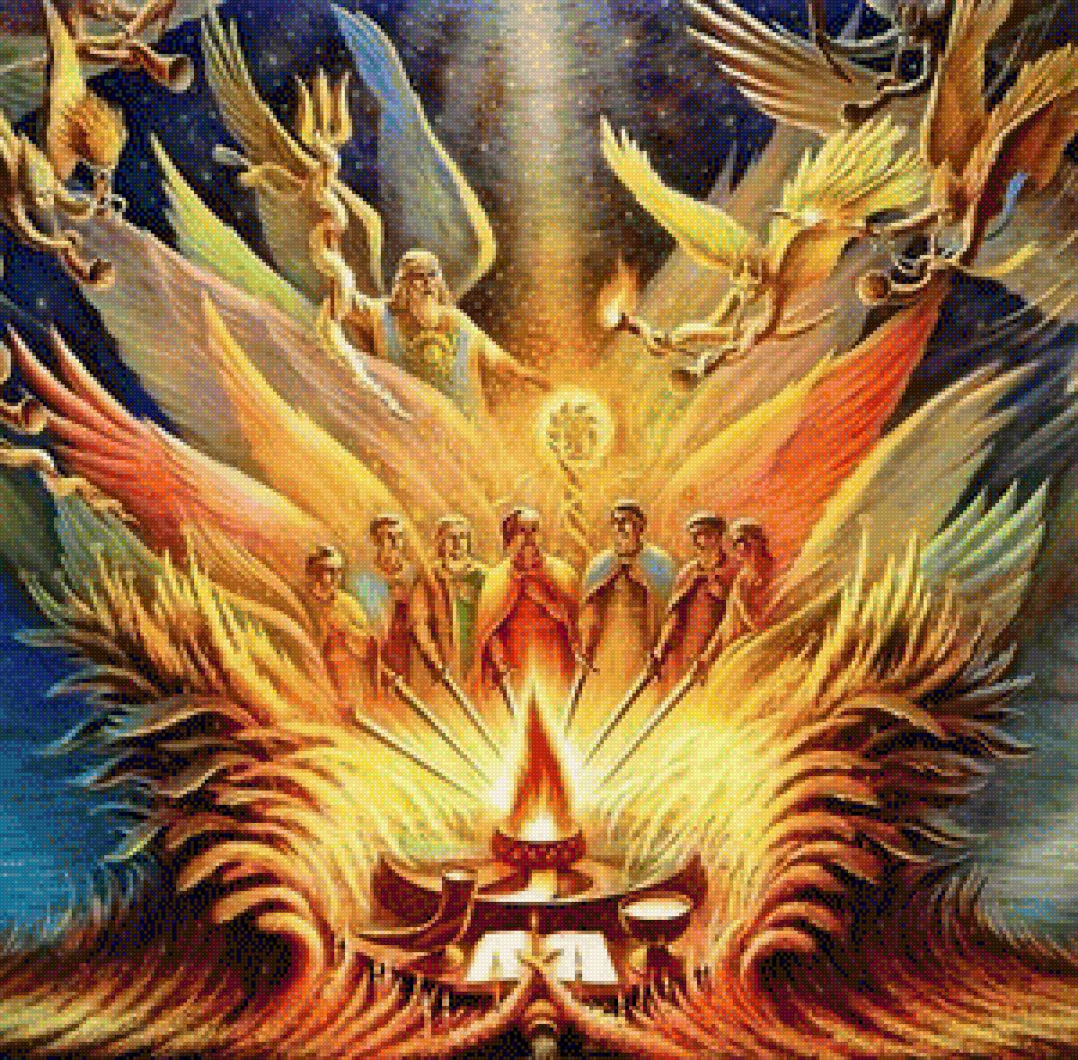 Руевит - семиликий бог неотвратимой победы. - легенды, мифические существа, боги, славянский бестиарий, мифы - предпросмотр