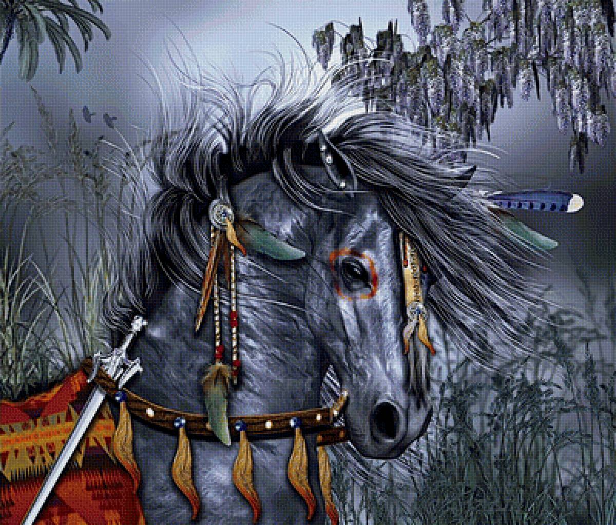 Серия "Кони" - кони, животные - предпросмотр