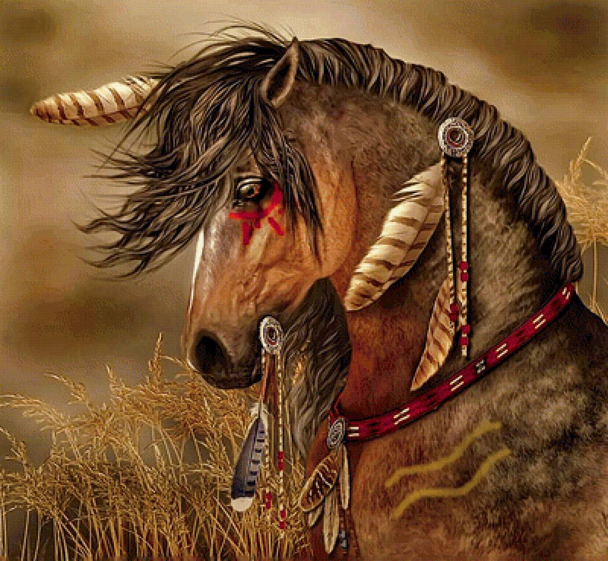 Серия "Кони" - кони, животные - предпросмотр