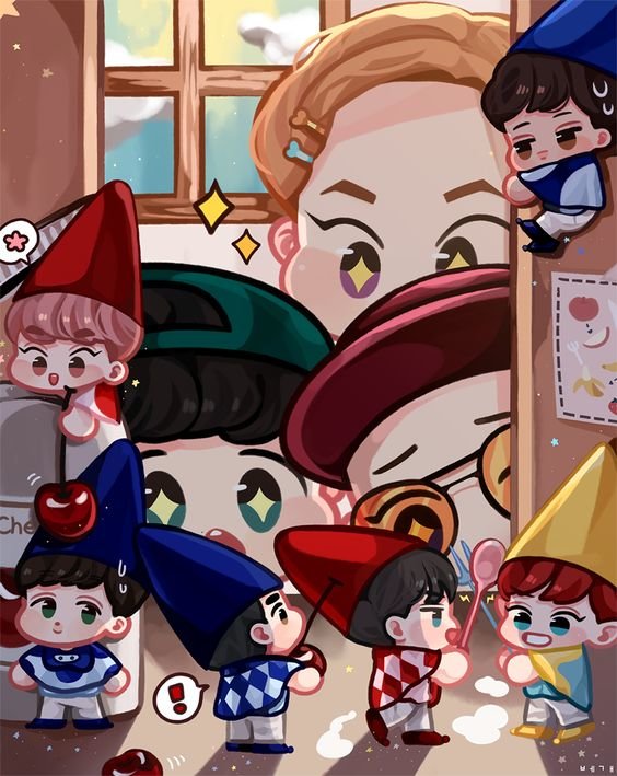 Chibi exo - #exo - оригинал