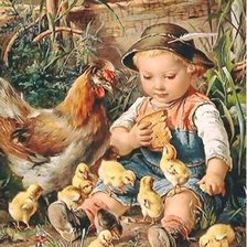 Схема вышивки «copii»