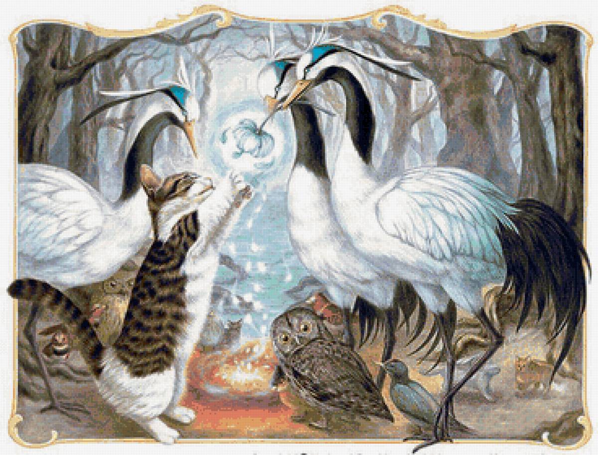 мир животных - кошки, животные, аисты, птицы - предпросмотр