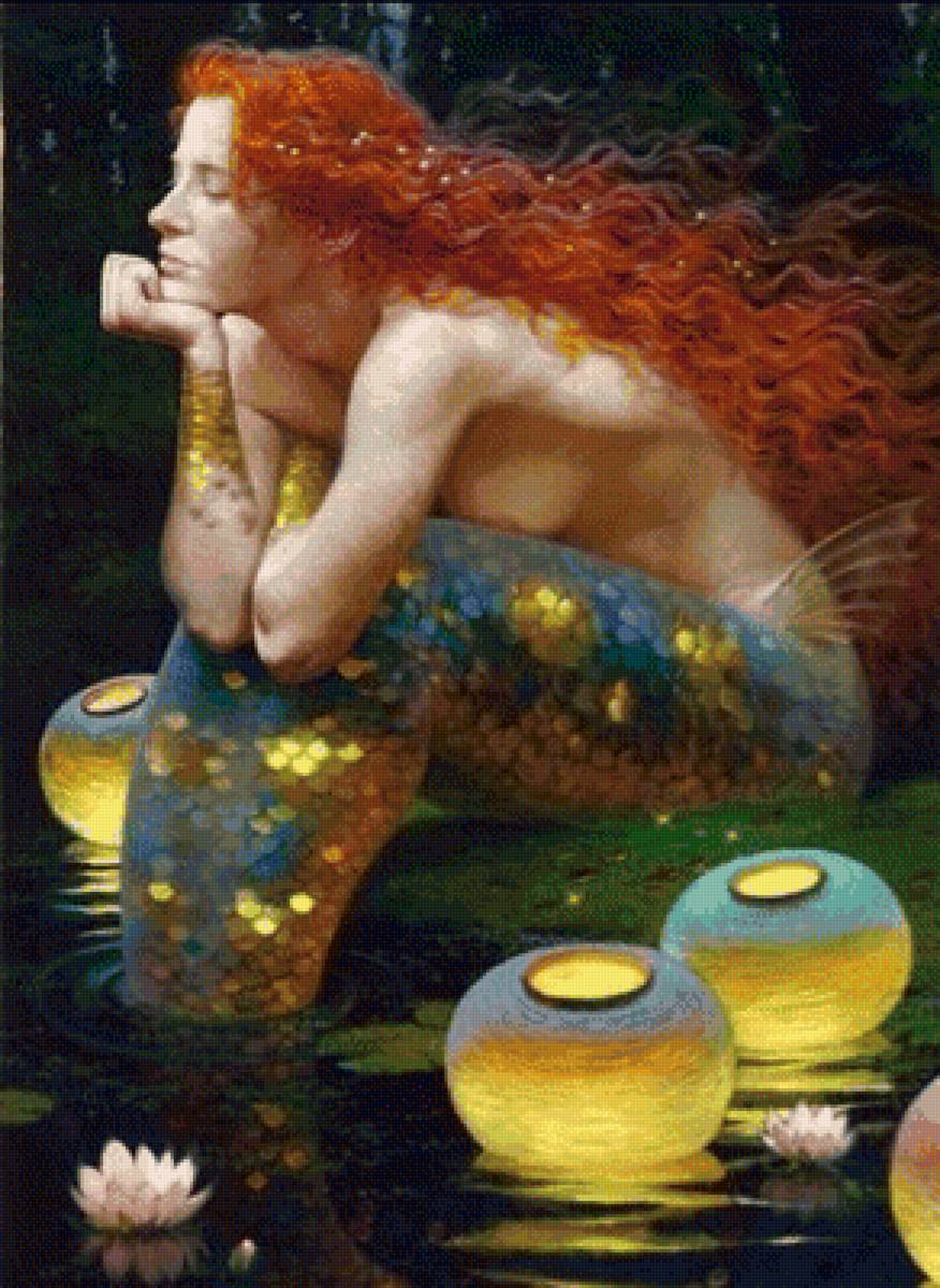 Русалка - сказка, русалка - предпросмотр