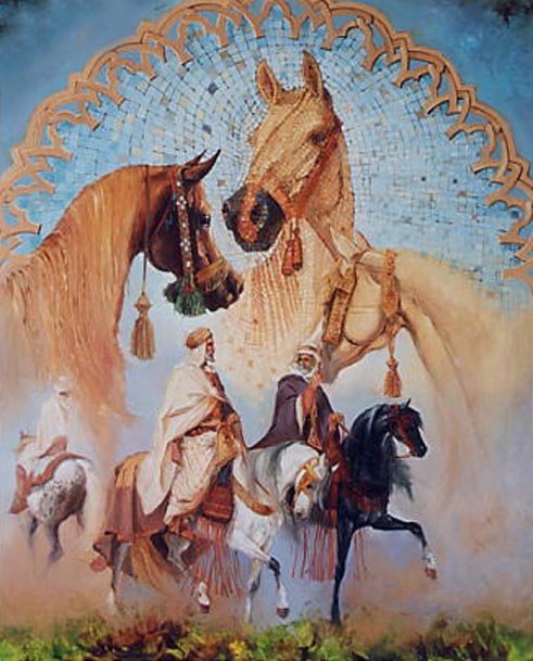 Красивые лошадки - лошадь - оригинал