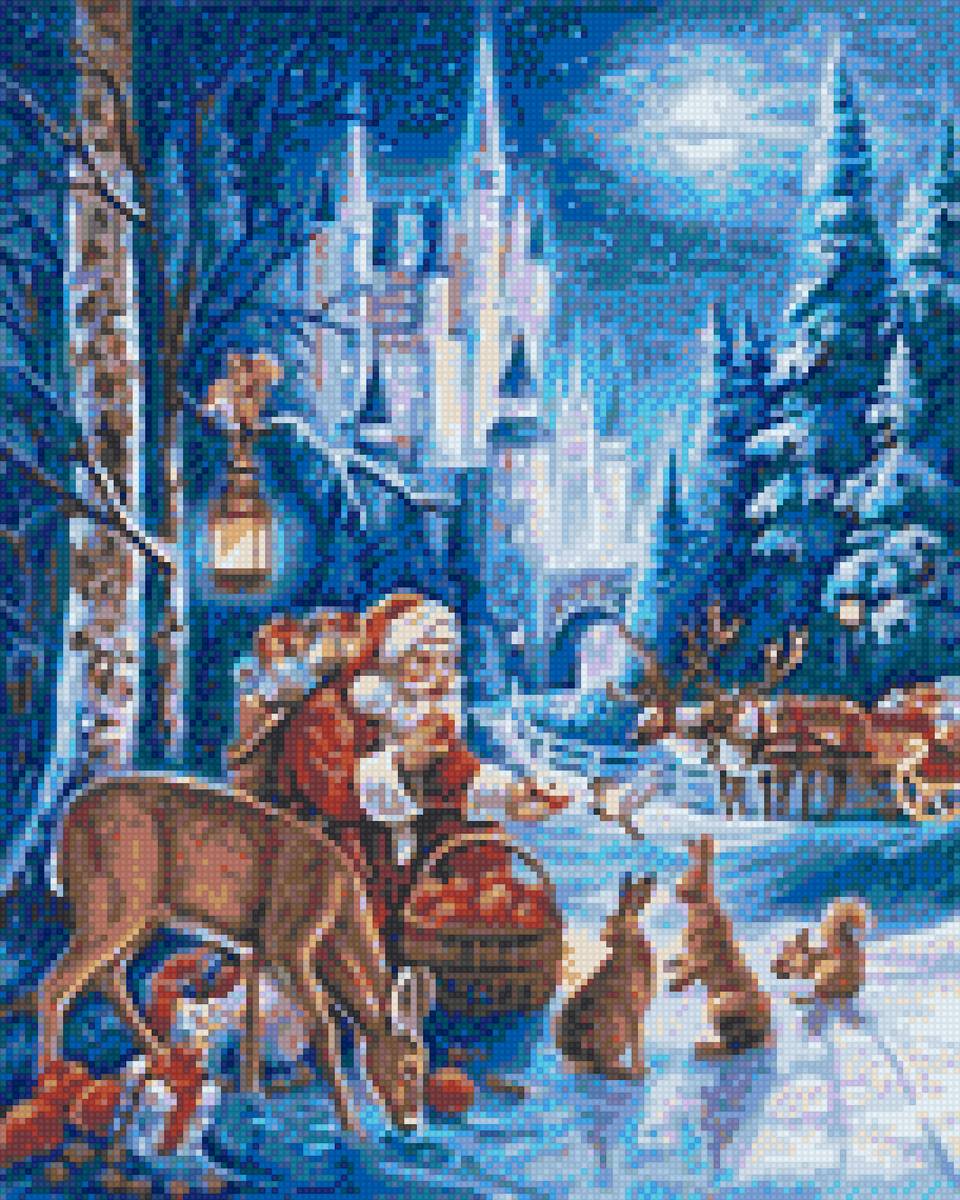 Новый год - дед мороз, новый год - предпросмотр