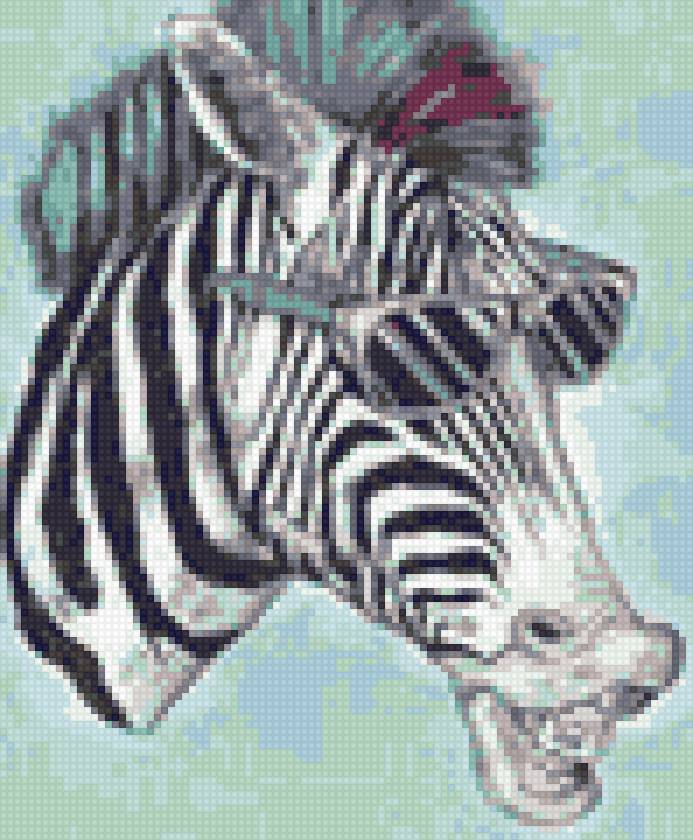 Зебра юмор - юмор, яркая, зебра - предпросмотр