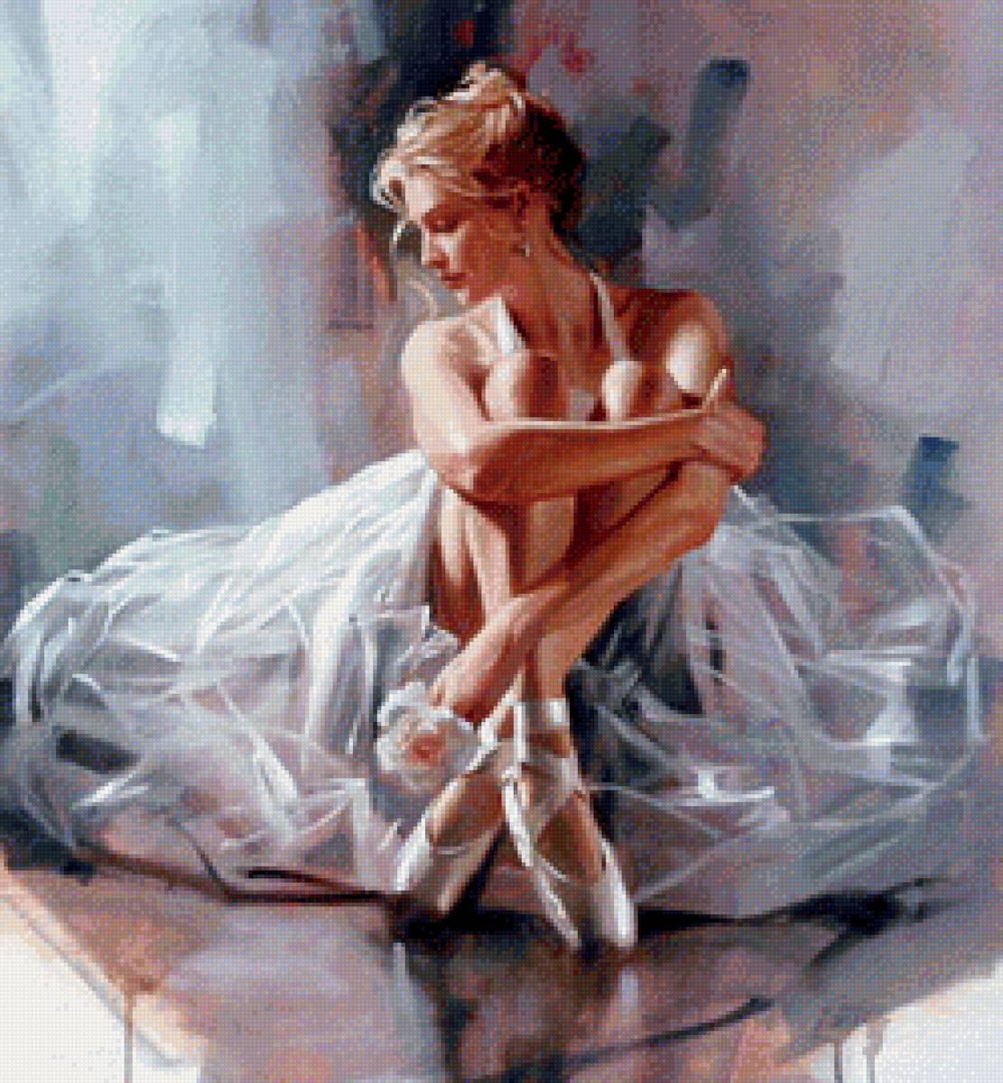 Балерина - нежность, девушка, балерина, балет - предпросмотр