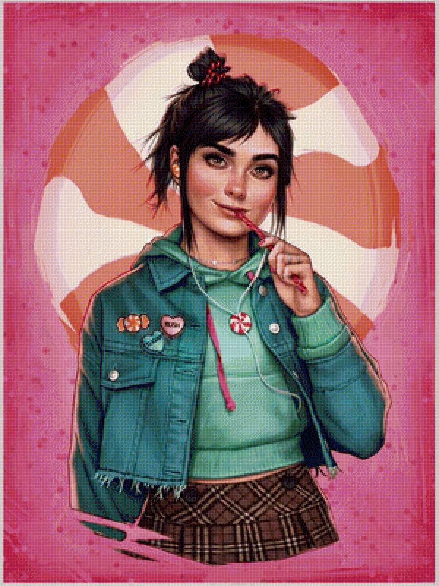 Vanellope - современные принцессы - предпросмотр