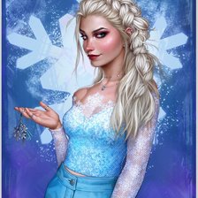 Схема вышивки «Elsa»