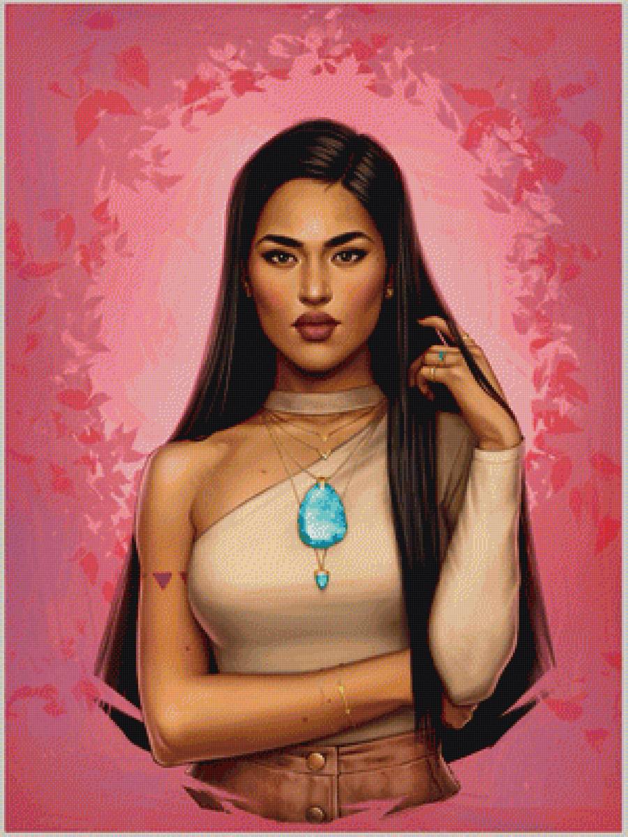 Pocahontas - современные принцессы - предпросмотр