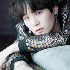 Схема вышивки «BTS.Suga»