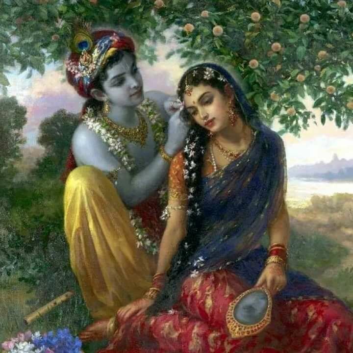 Кришна и радха - кришна - оригинал