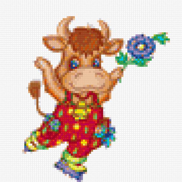 Символ 2021 года Бык - символ года - предпросмотр